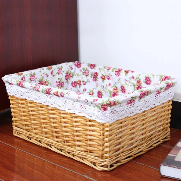 rectangular rattan basket
rattan baskets for storage
Natural Handwoven Portable Laundry Bin Basket 