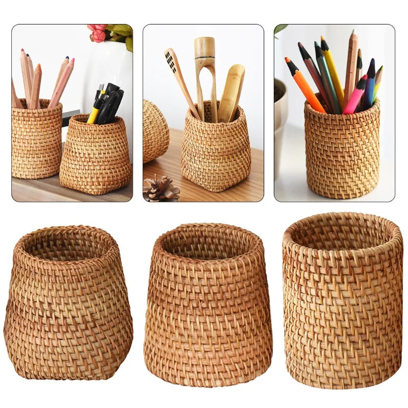 mini rattan basket  rattan storage basket
round rattan basket
