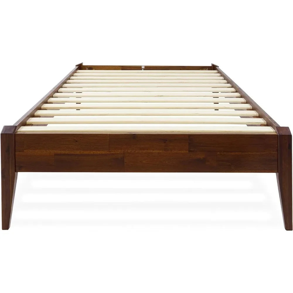 Platform Bed Frame Queen Size with Headboard