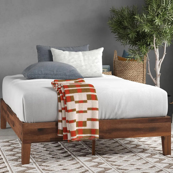 Farmhouse Wood Bed Frame