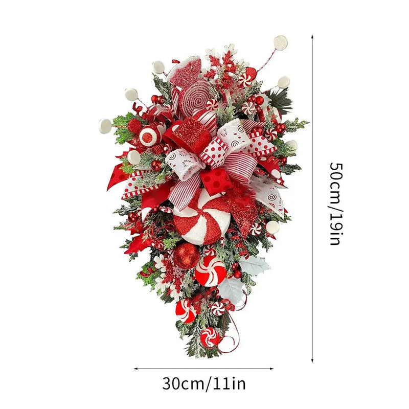 christmas door wreaths  christmas wreath clip art