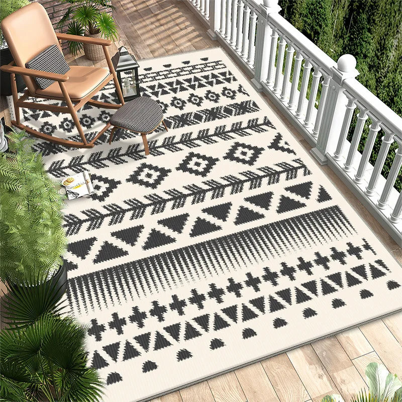 Moroccan Ethnic Carpet Living Room Bedroom Vintage Balcony Rug Home Foldable Washable Floor Mat Bedside Rugs Ковер В Гостиную
