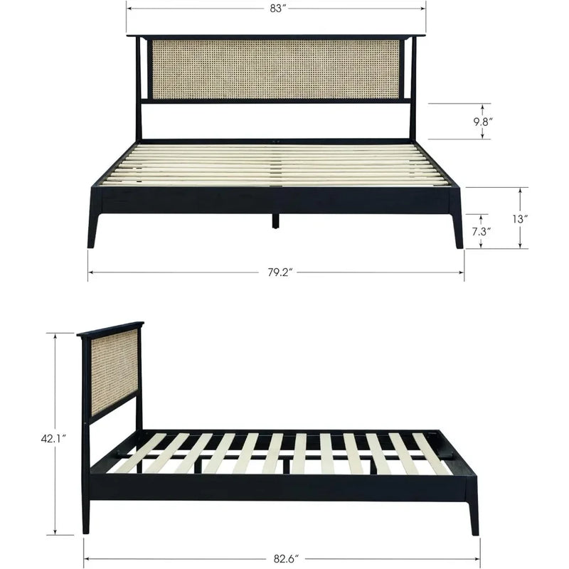 Wood Platform Bed Frame